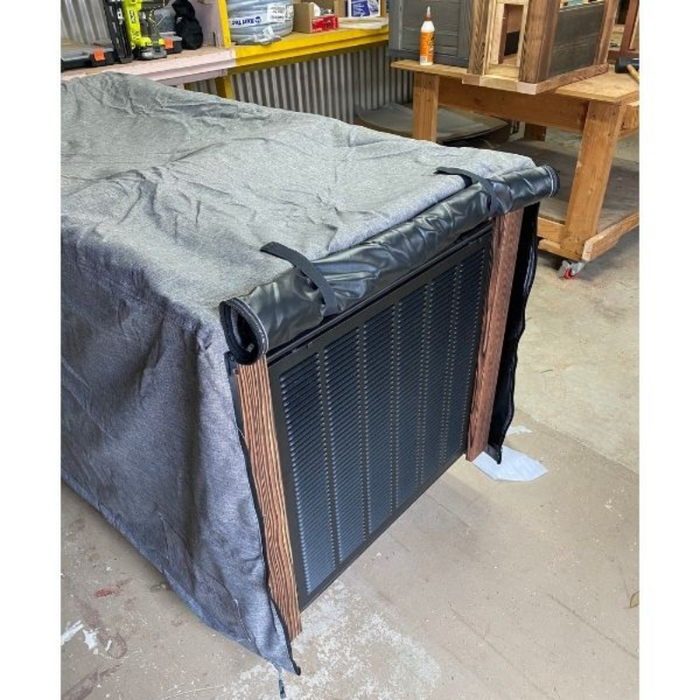 Kooru Handcrafted Redwood Cold Plunge Tub with Integrated Chiller and Ozone System