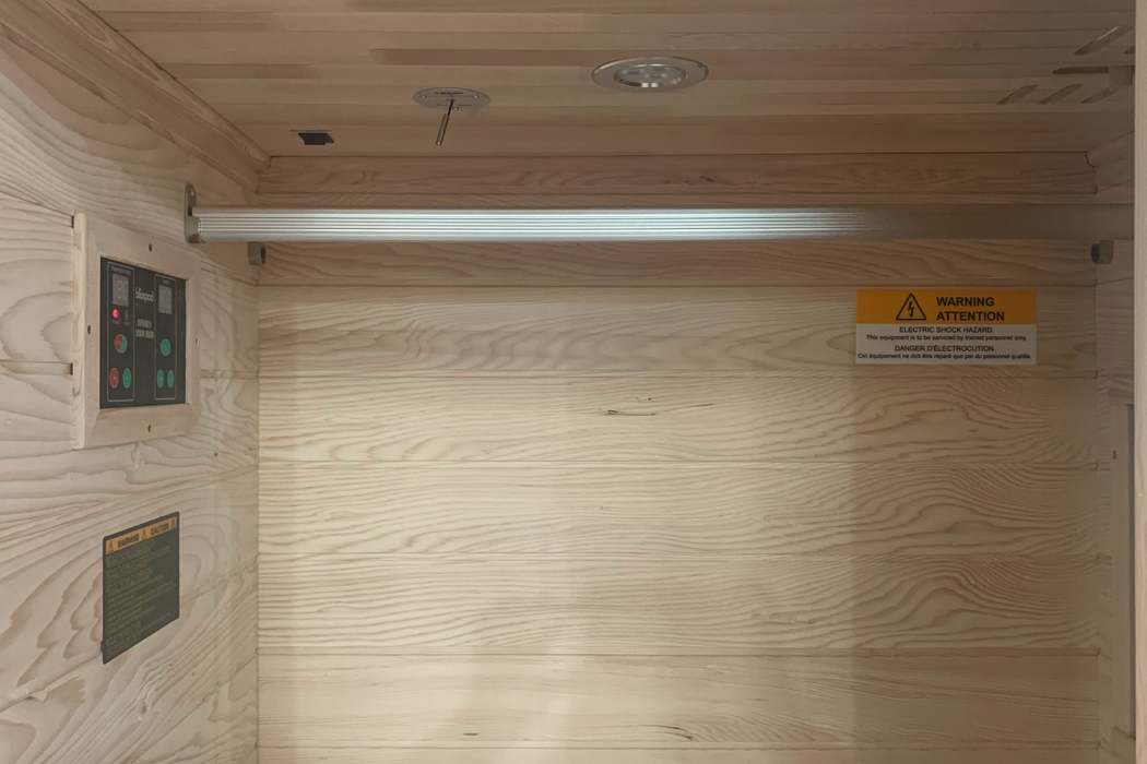 Blisspod Vienna 1 Person Far Infrared Sauna with Canadian Hemlock Wood