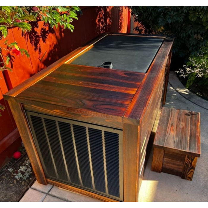 Kooru Handcrafted Redwood Cold Plunge Tub with Integrated Chiller and Ozone System