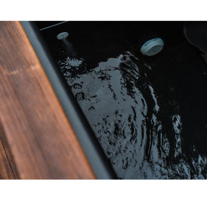Kooru Handcrafted Redwood Cold Plunge Tub with Integrated Chiller and Ozone System