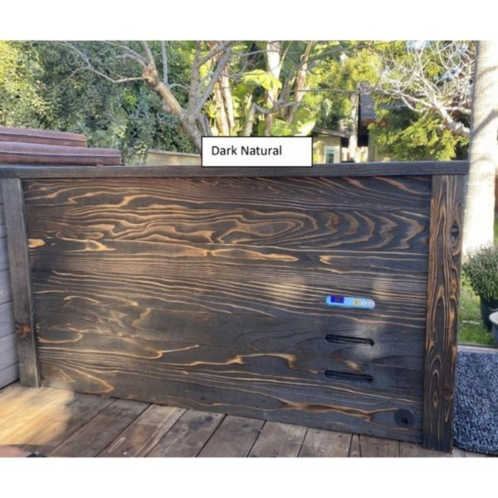 Kooru Handcrafted Redwood Cold Plunge Tub with Integrated Chiller and Ozone System