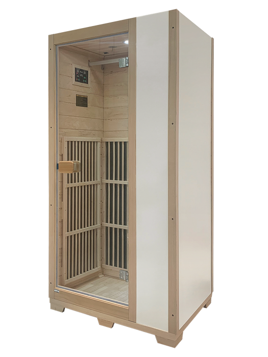 Blisspod Vienna 1 Person Far Infrared Sauna with Canadian Hemlock Wood