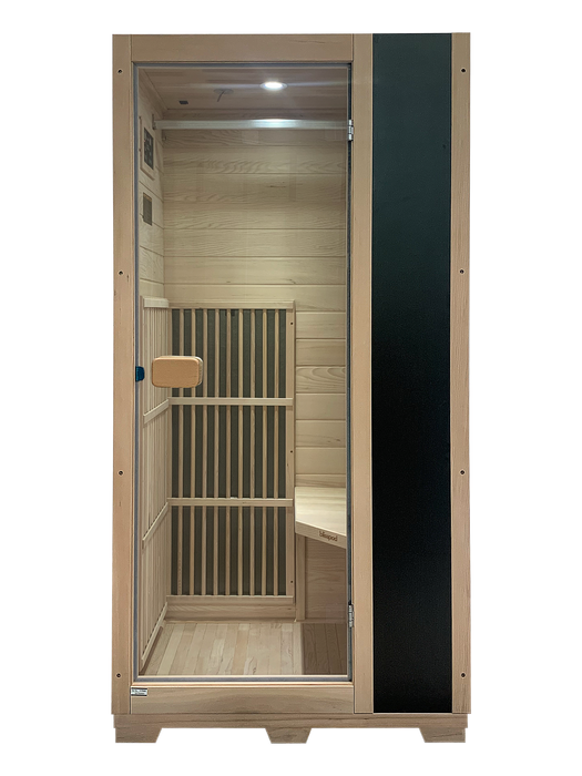 Blisspod Vienna 1 Person Far Infrared Sauna with Canadian Hemlock Wood