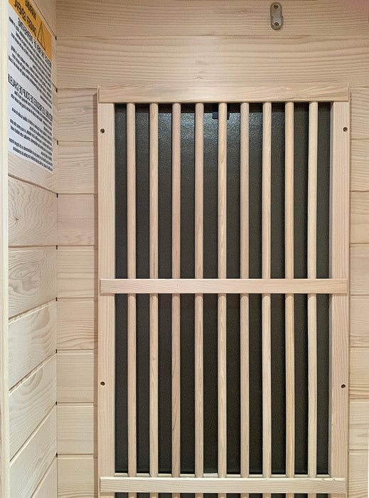 Blisspod Vienna 1 Person Far Infrared Sauna with Canadian Hemlock Wood