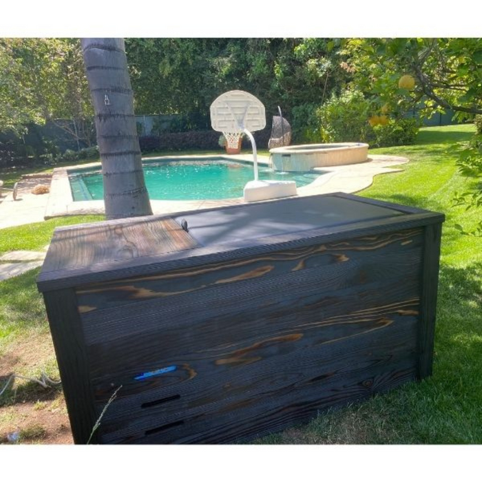 Kooru Handcrafted Redwood Cold Plunge Tub with Integrated Chiller and Ozone System