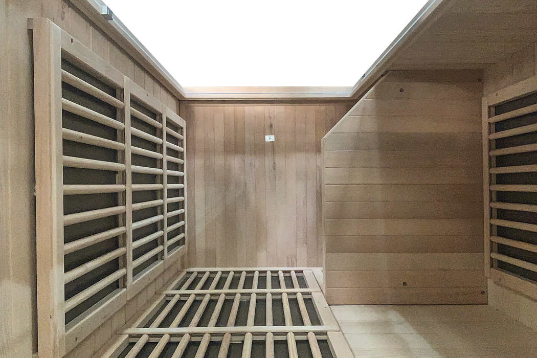 Blisspod Vienna 1 Person Far Infrared Sauna with Canadian Hemlock Wood