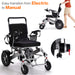 Power Wheelchair for Seniors and Disabled, Light-Weight and Foldable, Suitable for All Terrain