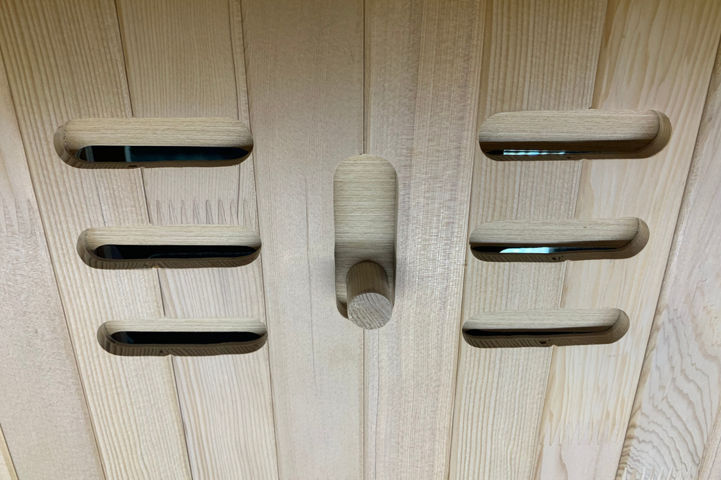 Blisspod Bergen 2 Person Full Spectrum Infrared Sauna with Red Light Therapy