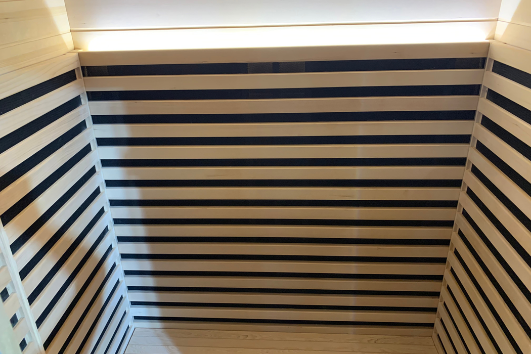 Blisspod Bergen 2 Person Full Spectrum Infrared Sauna with Red Light Therapy