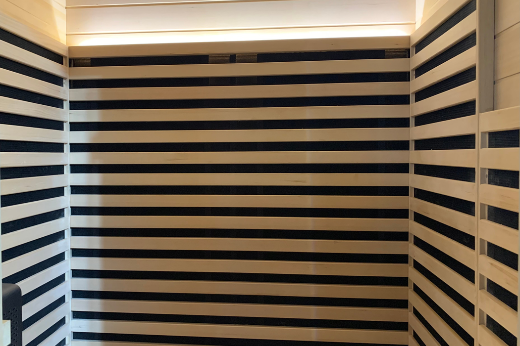 Blisspod Bergen 2 Person Full Spectrum Infrared Sauna with Red Light Therapy