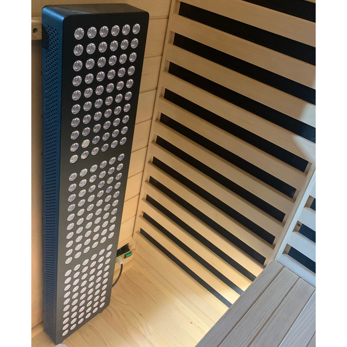 Blisspod Bergen 2 Person Full Spectrum Infrared Sauna with Red Light Therapy