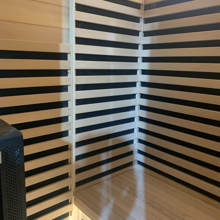 Blisspod Bergen 2 Person Full Spectrum Infrared Sauna with Red Light Therapy