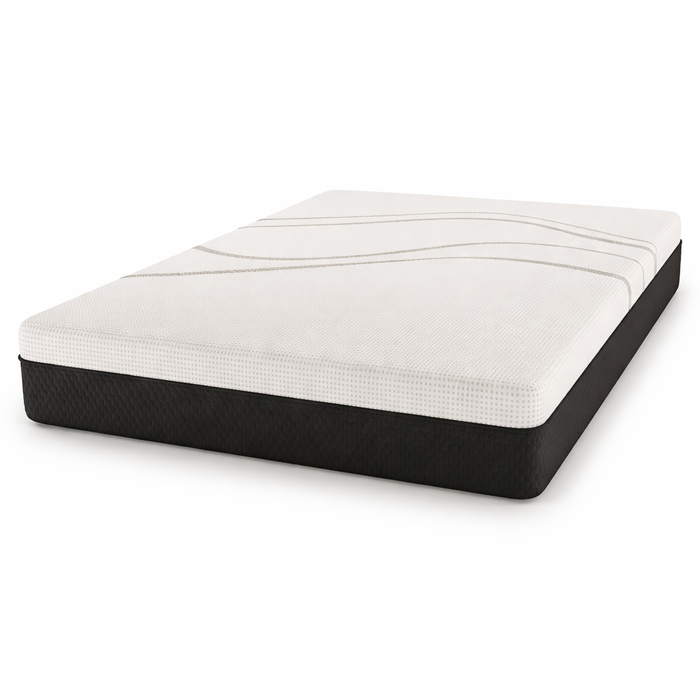 Cooling Graphite Hybrid Mattress with Memory Foam and Pocketed Coils 11.5 Inch