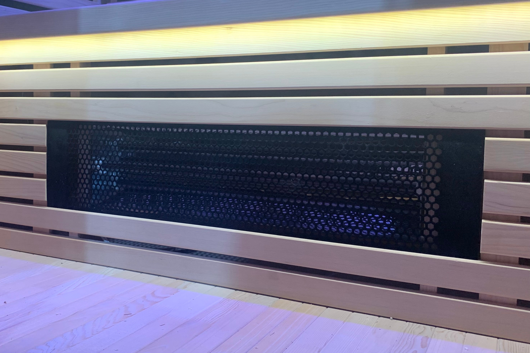 Blisspod Helsinki 2 Person Full Spectrum Infrared Sauna with Red Light Therapy and Chromotherapy