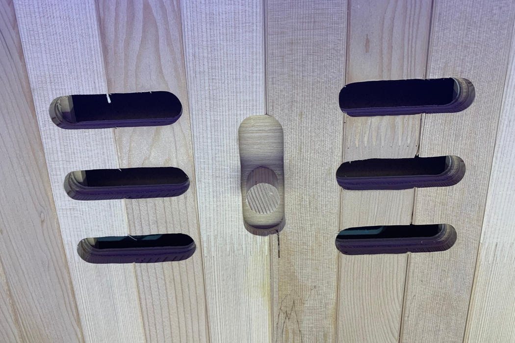 Blisspod Helsinki 2 Person Full Spectrum Infrared Sauna with Red Light Therapy and Chromotherapy