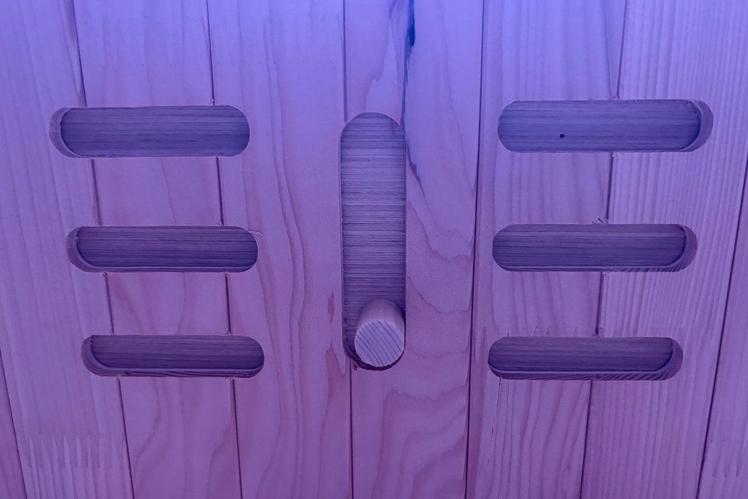 Blisspod Malmo 2 Person Infrared Sauna with Red Light Therapy and Chromotherapy