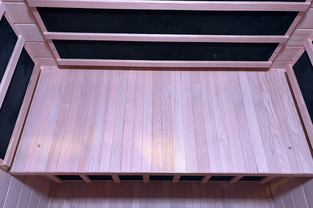 Blisspod Malmo 2 Person Infrared Sauna with Red Light Therapy and Chromotherapy