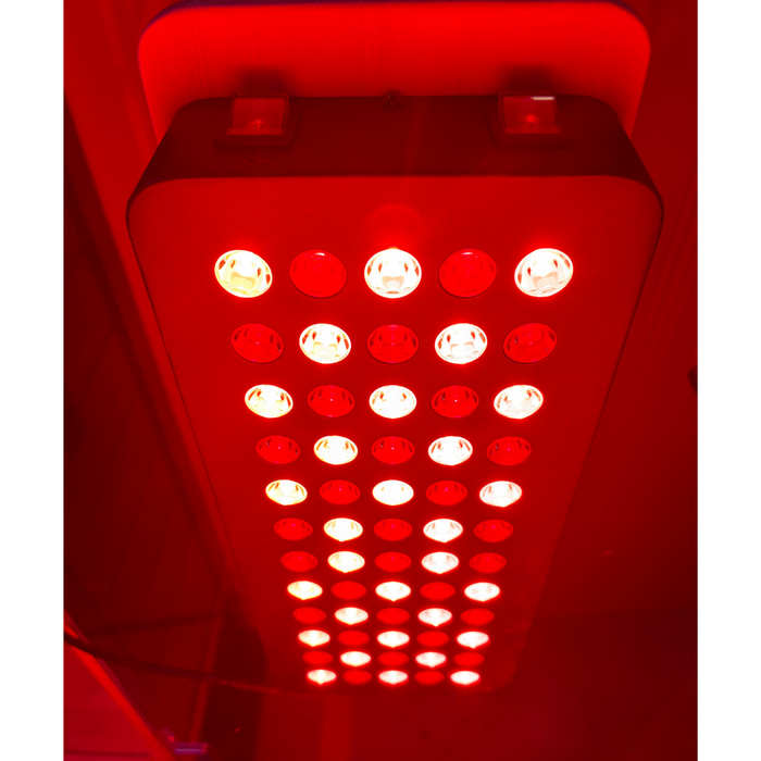 Blisspod Malmo 2 Person Infrared Sauna with Red Light Therapy and Chromotherapy