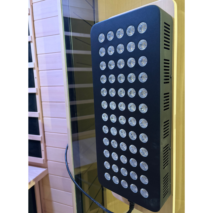 Blisspod Malmo 2 Person Infrared Sauna with Red Light Therapy and Chromotherapy