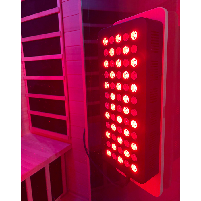 Blisspod Malmo 2 Person Infrared Sauna with Red Light Therapy and Chromotherapy