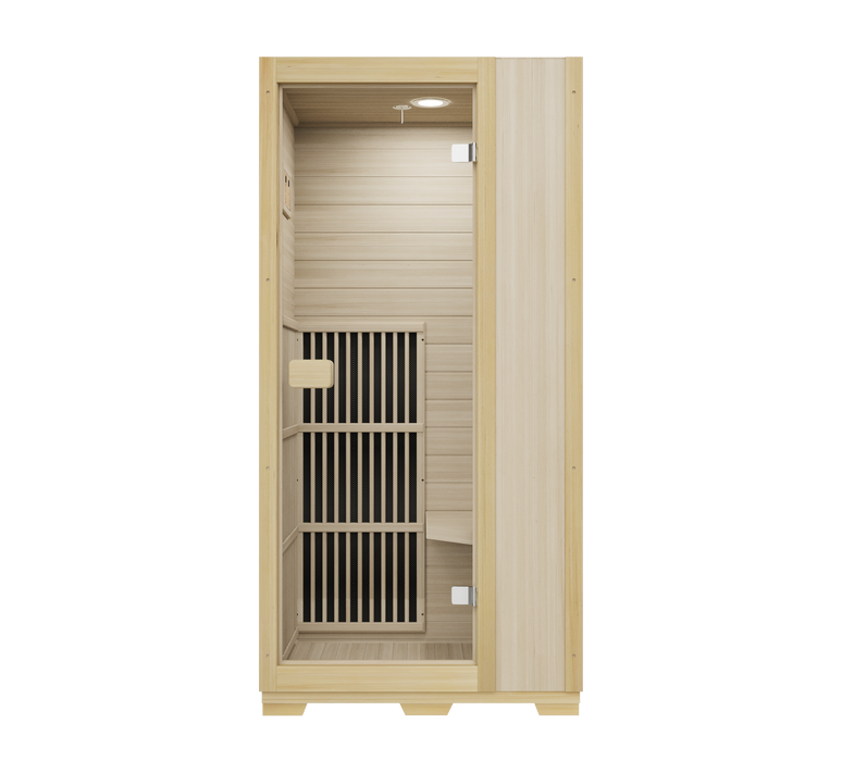 Blisspod Vienna 1 Person Far Infrared Sauna with Canadian Hemlock Wood