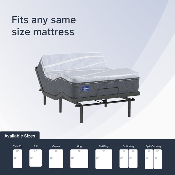 DP100 Adjustable Bed Frame with Head and Foot Lift and Zero Gravity
