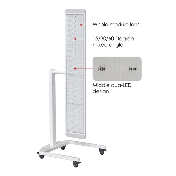 Total Spectrum ULTRA LED Light Panel with 480 LEDs and Adjustable Stand