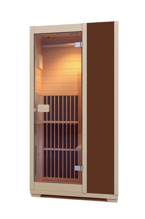 Blisspod Vienna 1 Person Far Infrared Sauna with Canadian Hemlock Wood