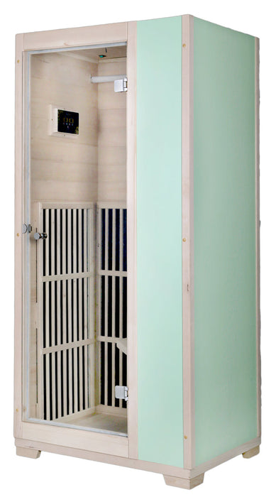 Blisspod Vienna 1 Person Far Infrared Sauna with Canadian Hemlock Wood