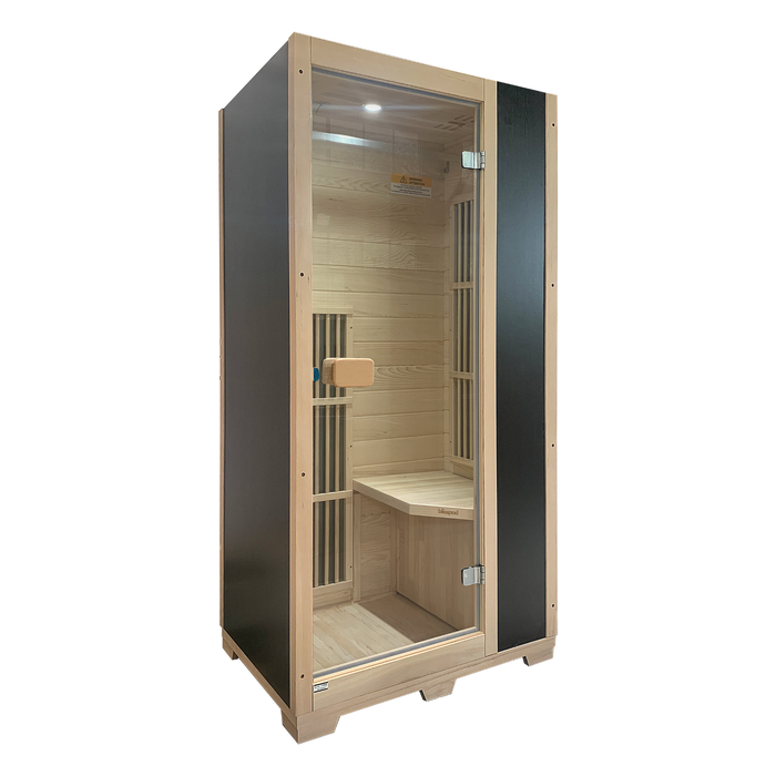 Blisspod Vienna 1 Person Far Infrared Sauna with Canadian Hemlock Wood