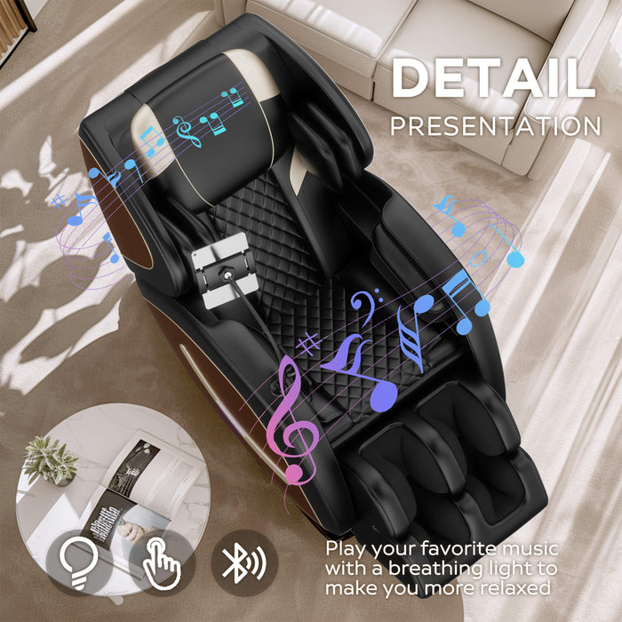 Airvana Sovereign Zero Gravity Massage Chair with Air Compression and Bluetooth