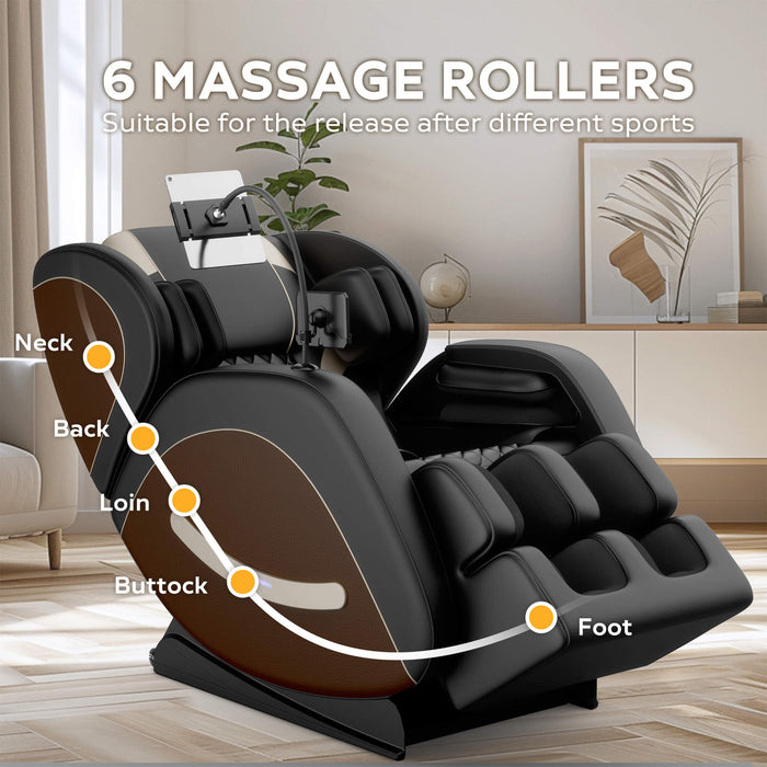 Airvana Sovereign Zero Gravity Massage Chair with Air Compression and Bluetooth