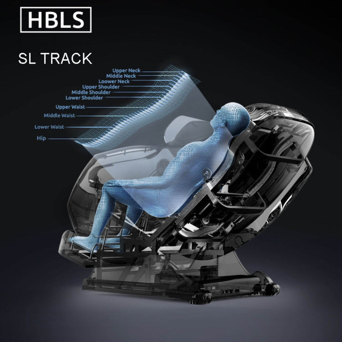 Airvana Zenith Full Body Zero Gravity Shiatsu Massage Chair with Heat and Voice Control