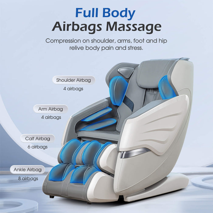 Bosscare Full Body Zero Gravity Massage Chair with AI Voice and App Control