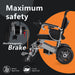 Portable Travel Foldable Power Wheelchair - TSA Approved