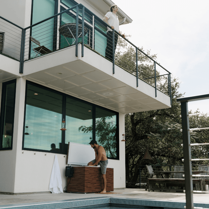 Fire Cold Plunge All-In-One System with Built-In Chiller