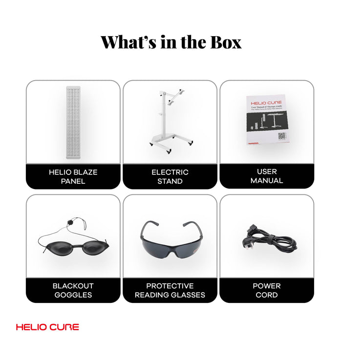Helio Blaze Red Light Panel with Adjustable Stand