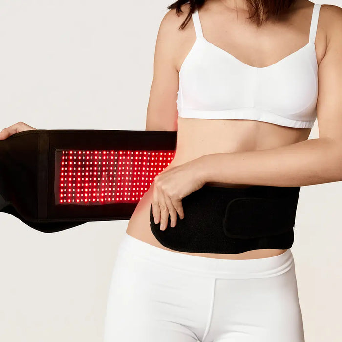 Nushape LipoWrap Red & Near-Infrared Light Therapy Wrap for Body Sculpting & Skin Support