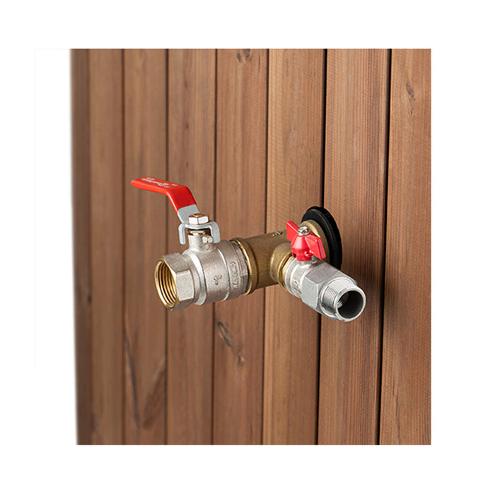 SaunaLife 2-Person Cold Plunge Tub with Integrated Chiller and Heater System (Model S2NC/BC)