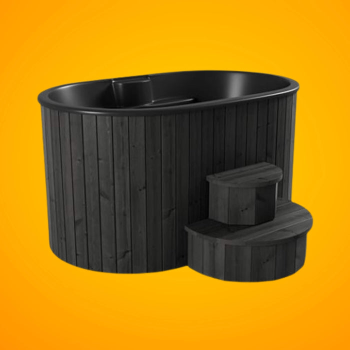 SaunaLife 2-Person Hot & Cold Immersion Tub (Model S2N/B)